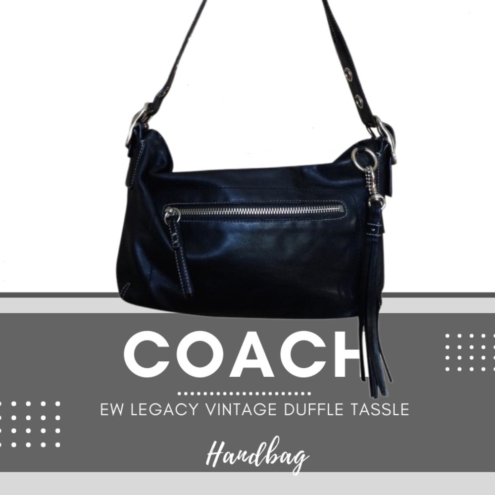 COACH 1417B LEGACY DUFFEL TASSEL
